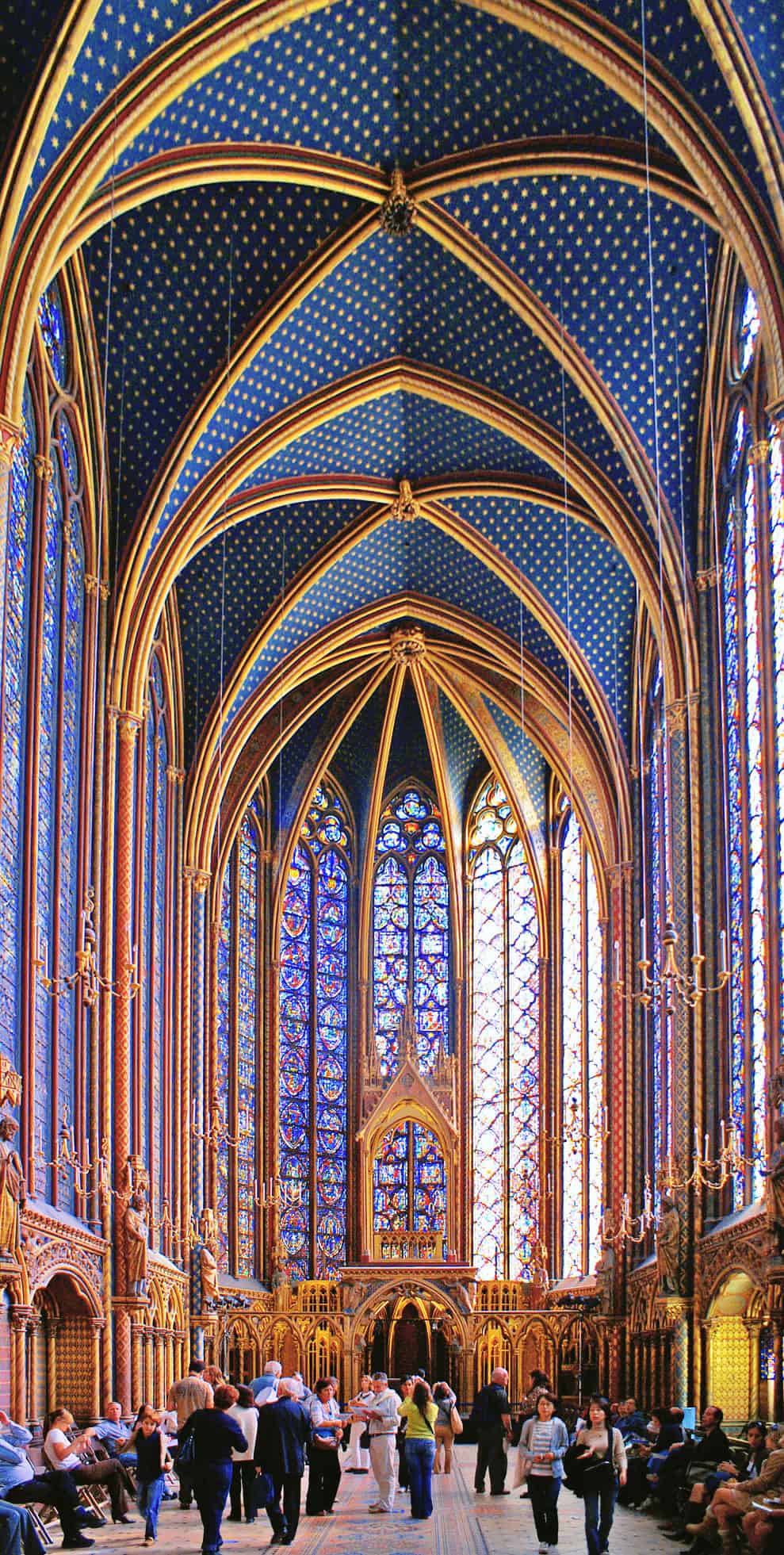 Un templo gótico que parece de paredes de cristal en París (Sainte  Chapelle) #RelatodeViaje - 101 Lugares increíbles