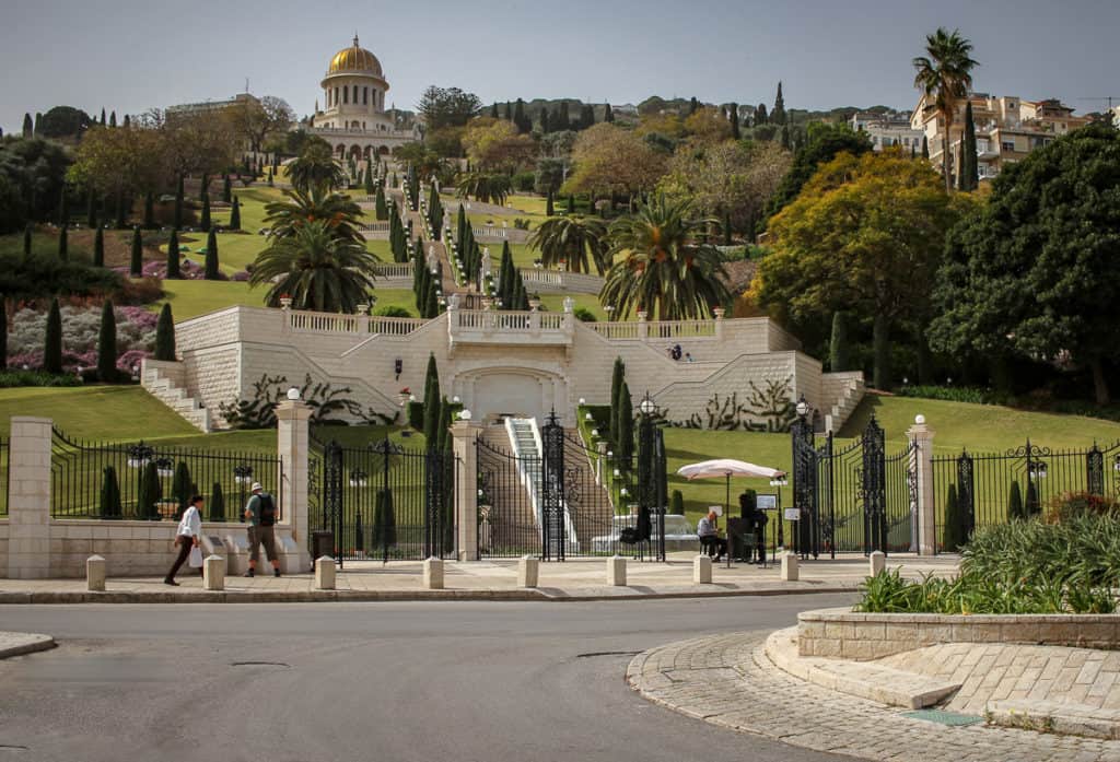 Un imponente jardín colgante mirando al Mediterráneo en Israel (terrazas de Monte Carmelo, Haifa) - Lugares increíbles