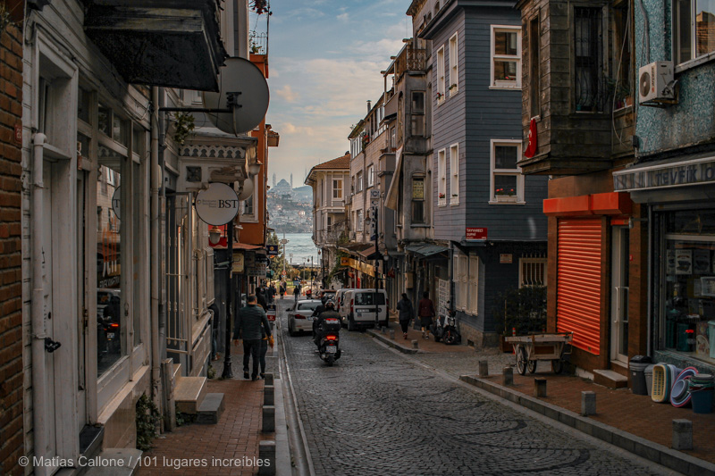 el barrio de Arnavutköy en Estambul