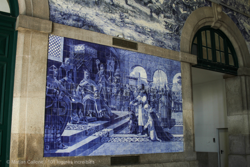 arte de azulejos en Portugal