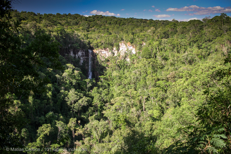 mejores cascadas en provincia de Misiones