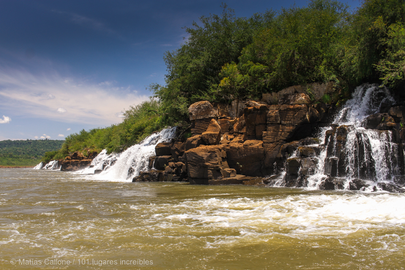 mejores cascadas en provincia de Misiones