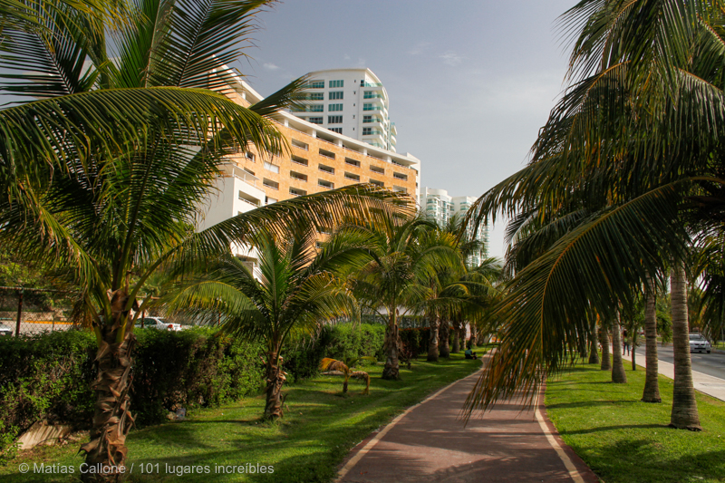 Zona hotelera de Cancún